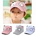 Binmer(TM)Kids Boys Girls Cute Baby Cartoon Dog Beret Hat Sun Hat Baseball Cap (Black)