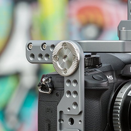 Ikan Panasonic GH4/GH5 Rig with Wooden Handle (Tilta) - Black - ES-T37-A (Certified Refurbished) - Thumbnail 7