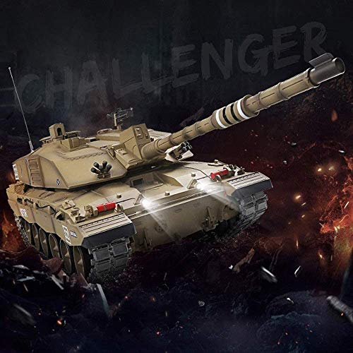 Moerc Super große 72cm RC Panzer 01.16 Semi-Legierung Militär Modell Multifunktions-Metall-Emission Spur Erwachsener… – Bild 7