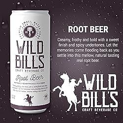 Wild Bill's Classic Root Beer Soda Classic Craft