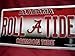 Alabama Roll A Tide Crimson Tide Football Fan License Plate Car Tag Sign