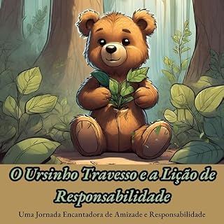 Livro O Ursinho Travesso e a Lição de Responsabilidade