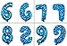 Hosaire 10Pcs Number Balloons