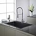 Kraus KPF-1612 Single Lever Pull Down Kitchen Faucet Chrome