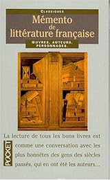 Mémento de littérature française