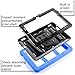 i-Blason Kindle Fire HDX 7 2013 Release (NOT COMPATIBLE WITH FIRE HD 7 2015) Kid Friendly ArmorBox 2 Layer Convertible Full Body Protective KickStand Case with Built-in Screen Protector (Blue/Black)