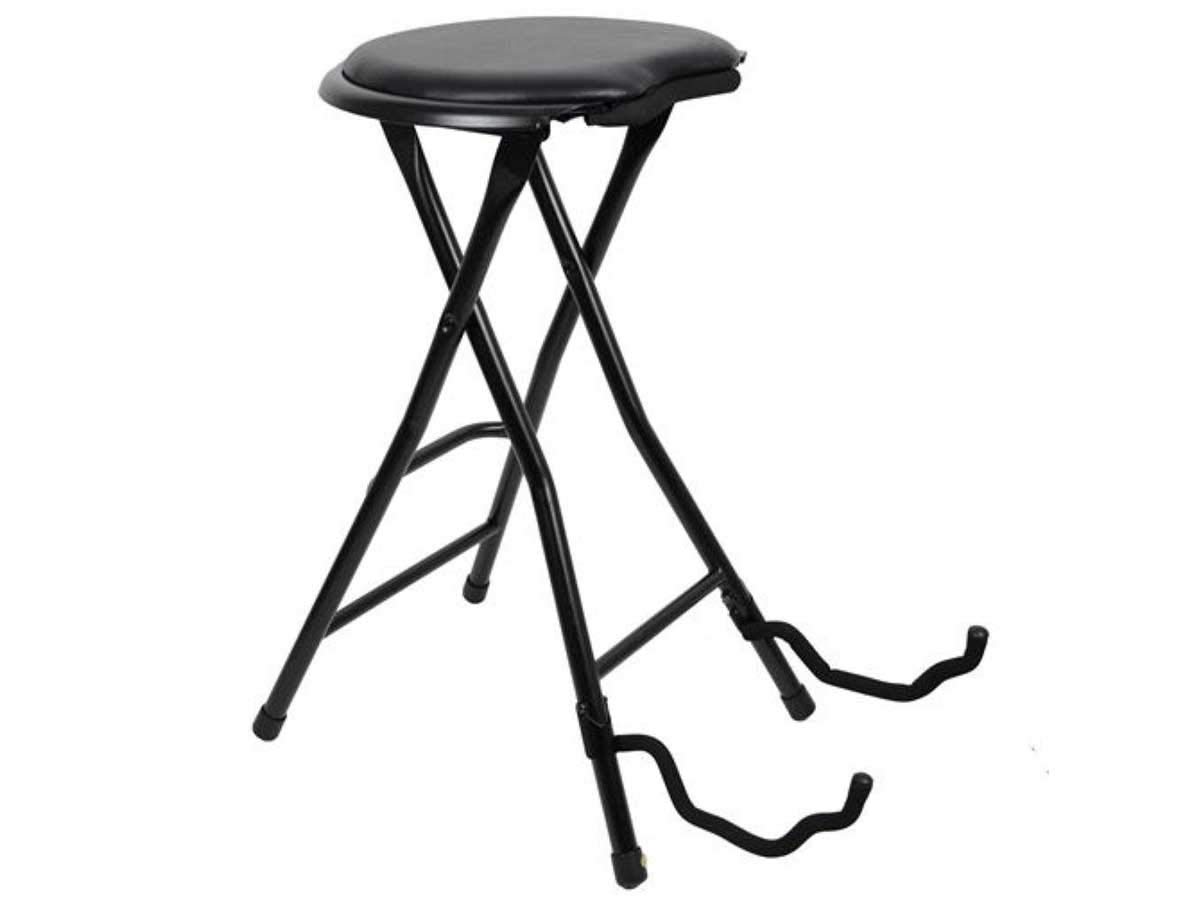 Stagg GIST-300 Guitar Stool and Stand - Black