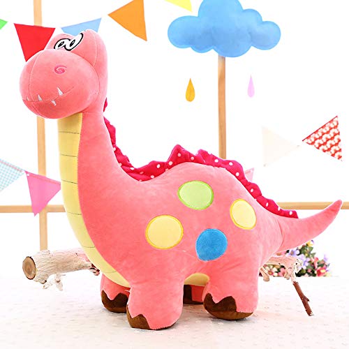 EQLEF Plüsch Dinosaurier Nette angefüllte Dinosaurier weiche Dinosaurier Plüsch Spielwaren für Kinder (Rosa) – Bild 4