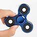 Opard Tri Fidget Spinner Hand Over 2 Minutes Spinning Toy Aluminum Alloy for Child and Adult (Blue)