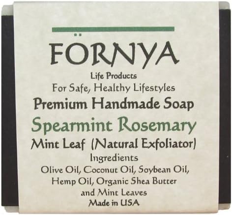 Spearmint Rosemary Premium Handmade Soap - 5 oz
