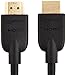 Amazon Basics CL3 Rated High Speed 4K HDMI Cable (18Gbps, 4K/60Hz) - 6 Feet, Black