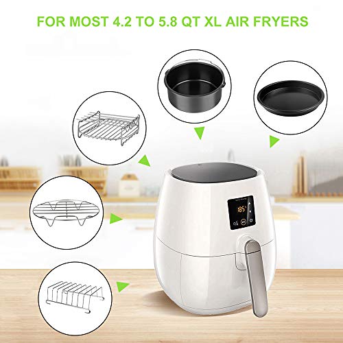 Accessories for Air Fryers,12pcs Air Fryer Accessories Set Reusable