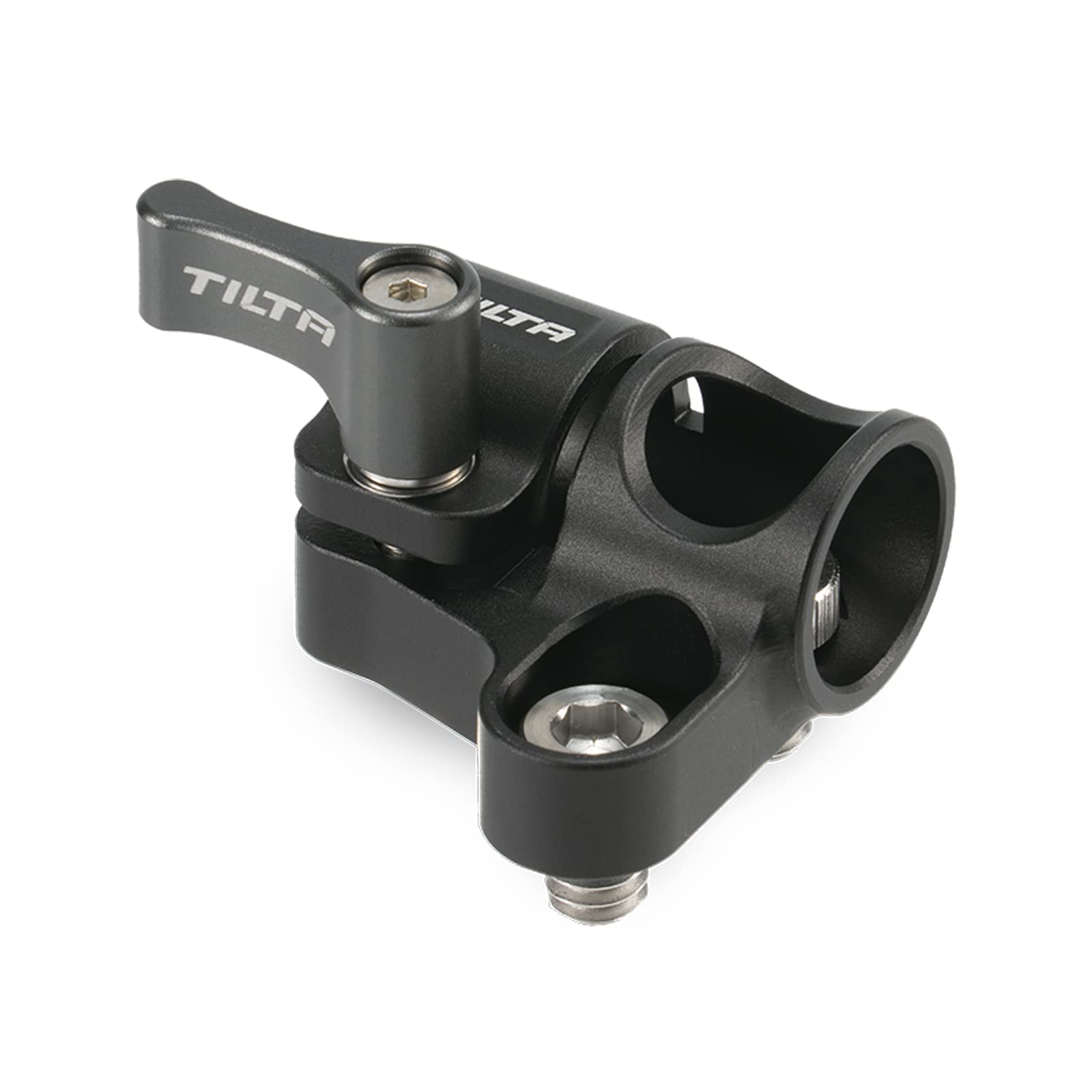 TILTA 15mm Rod Holder to Dual 1/4″-20 Adapter for Tilta Camera Cages TA-15RH-D1420-B