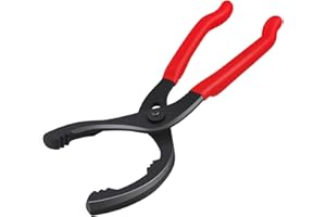 Shonee Oil Filter Wrench (L:12", Jaw Capacity: 60mm to 102mm), Automotive Oil Filter Removal Tool for Oil Change, Adjustable Fuel Filter Wrench Plier (1 Set)