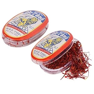 Lion Brand Saffron, 100% Pure Kashmir Lacha Saffron/Kesar/Keshar (Certified Grade A) For Beauty, Cooking Improved Health…