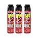 Raid Ant and Roach Killer Insecticide Spray 17.5 Ounce 3 Pack Red
