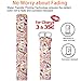 Maledan Compatible with Fitbit Charge 3 Bands, Paisley Pattern, Small