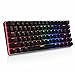 LexonElec Wired Gaming Keyboard Ajazz AK33 Blue LED Backlit 82 Keys USB Mechanical Pro Gamer Keypad for Office Typists Playing Game (Black Switch, Black & RGB LED)thumb 4