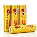 4x Imren 3000MAH 20/40A IMR 18650 3.7V FT NEW PURPLE VERSION in PVC CASE authentic original flat top high drain battery batteries by V Force (Original Version)