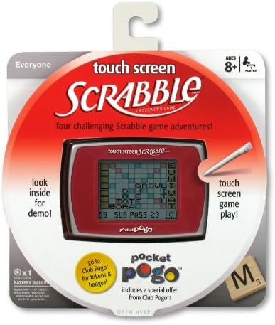 Parker Brothers Pogo Scrabble Touch Screen