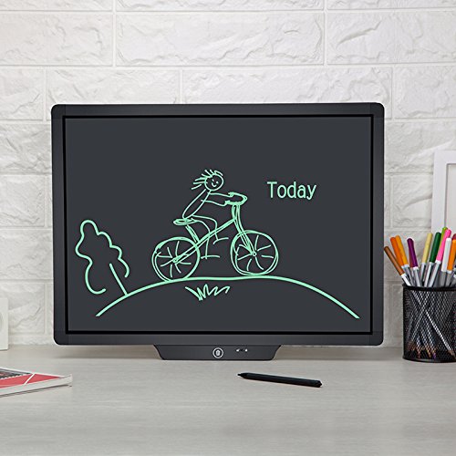 20-inch LCD eWriter Tablet, Multipurpose for Inkless Drawing/Paperless Drafting Pad Or Memo/Planning Board (20-inch, Black)