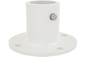 BOTARO Replacement Ladder and Handrail Aluminum Deck Anchor Flange - 1.9 Inch