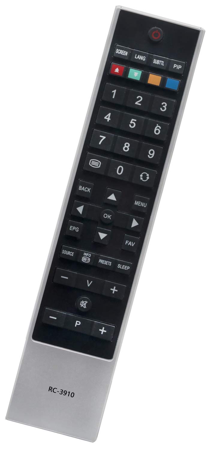 ALLIMITY RC3910 RC-3910 Remote Control Replaced for Toshiba Freeview TV 32BL502B 32BL505B 32BL702B 32BV500B 32BV501B 32BV502B 32BV504B 32BV700B 32BV701B 32BV702B 32KV500B