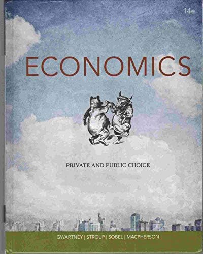 Microeconomics: Private and Public Choice: James D. Gwartney