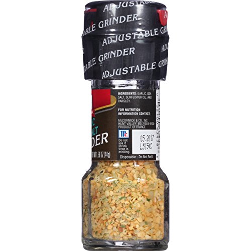 McCormick Garlic Seasoned Salt Grinder, 1.58 oz Pricepulse