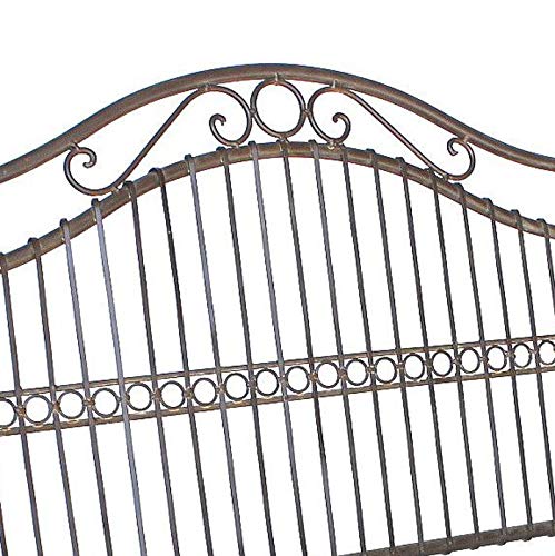 DanDiBo Hängebank Metall Gartenschaukel 82505 Schaukel Wetterfest Garten Baumschaukel Bank Hollywoodschaukel Schaukelbank – Bild 5