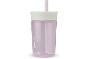 Owala Tumbler Kids Plastic Water Bottle 15 oz Unicorn | Spill-Resistant Lid | Reusable Straw | Cup-Holder Friendly | BPA, Lead, and Phthalate-Free
