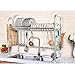 HAITRAL Stainless Steel Dish Storage Rack with Chopstick Holder