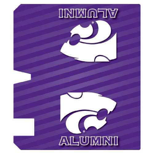 VictoryStore Yard Sign Outdoor Lawn Decorations: Kansas State University Magnetic Mailbox Cover (Design 1).