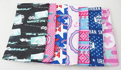 5 Pack of Jumbo Stretchable Book Cover - New Fun Designs