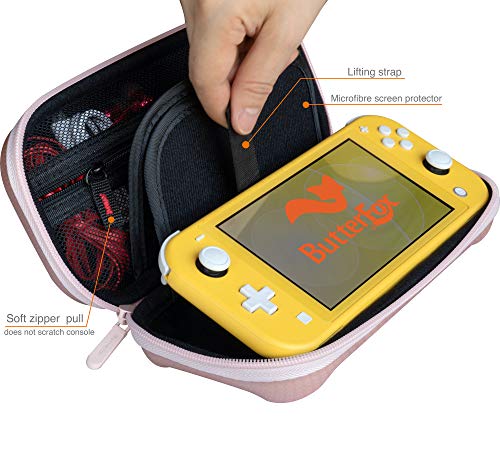 image for ButterFox Slim Carrying Case for Nintendo Switch Lite,19 Game and 2 Mi
