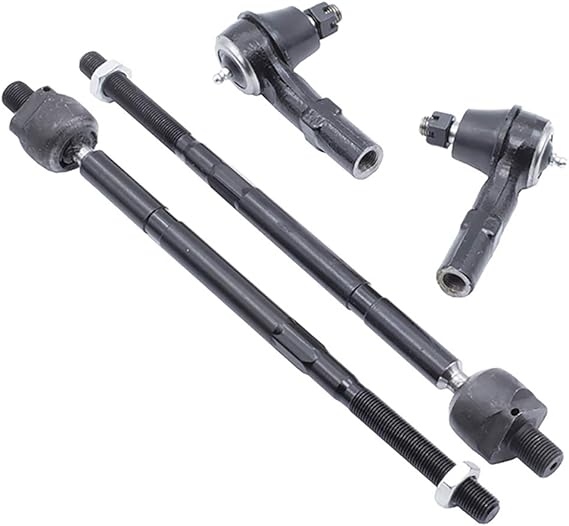 Front Inner Outer Tie Rods 4pc for VW Beetle Volkswagen Jetta Golf Automotive