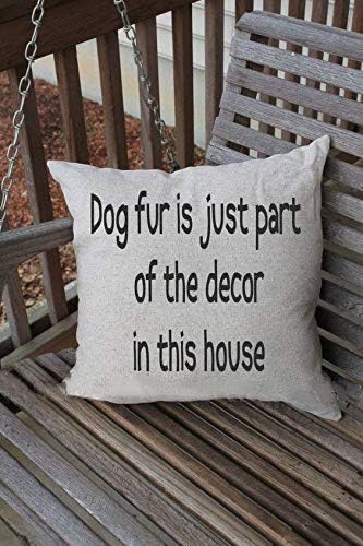 dog fur pillow