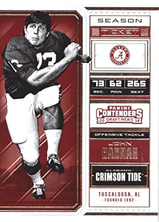 Amazoncom 2018 Panini Contenders Draft Picks Season Ticket
