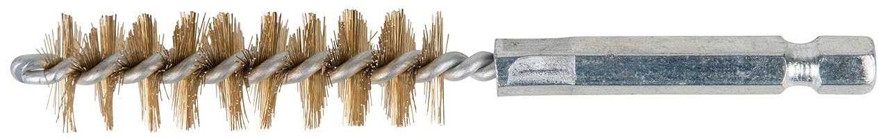 'KS Tools 3400067 1/4 Brass Wire Brush, Diameter 12 mm