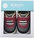 Robeez Boys' Kickin' Kyle Crib Shoe, Kickin' Kyle Grey, 12-18 Months M US Infant
