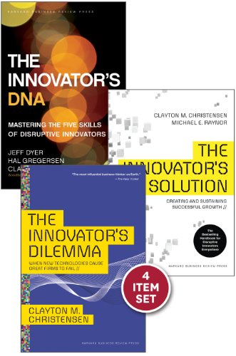 Disruptive Innovation: The Christensen Collection (The Innovator's Dilemma, The Innovator's Solution, The Innovator's DNA, and Harvard Business Review ... "How Will You Measure Your Life?") (4 Items)