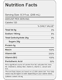 Líquido Ice Bebida Energética Regular, 8.3-ounce latas (Pack de 24)