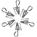 Bonayuanda 30pcs Thickening Stainless Steel Curtain Clips With Hook,Photos Clamp,Home Decoration Arts & Crafts Outdoor Party Wire Holder