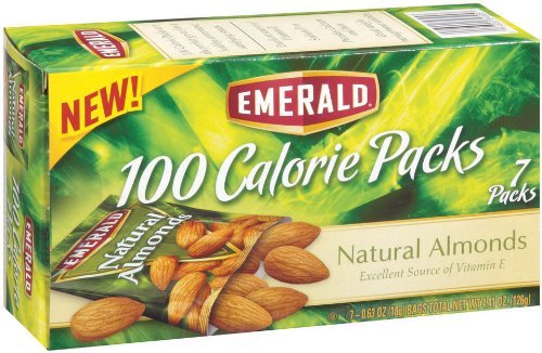 100 CALORIE PACK ALL NATURAL ALMONDS, .63OZ PACKS, 7/BOX