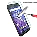 Moto G (3rd Gen) Tempered Glass Screen Protector, PLESON Motorola Moto G 3rd Generation Screen Protector [Lifetime No-Hassle Warranty] 0.3mm Premium HD Clear Glass Screen Protector for Moto G3