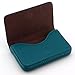 Birsppy Partstock(TM) Flip Style Leather Business Name Card Wallet/Holder 25 Cards Case 4L x 2.8W inches with Magnetic Shut.(Blue)