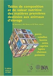 Tables de composition et de valeur nutritive des matières premières destinées aux animaux d'élevage
