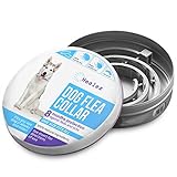 Healex Dog Flea Collar for Flea and Tick Treatment and Prevention | One Size Fits All, Collars Work for Dogs and Puppies, 100% Natural Ingredients | Helpful E-Book Included