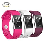 Fitbit Charge 2 Bands Sport Silicone Small & Large (5.7