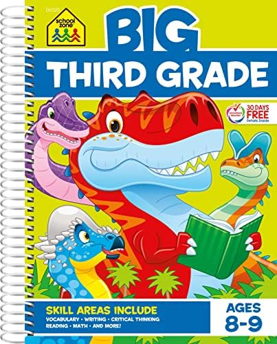 Big Second Grade Workbook by School Zone Publishing Company